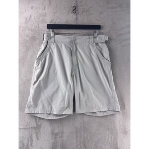 Simms Superlight Fishing Shorts Mens Size Medium Light Shale Buggstopper Shield